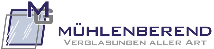 Mühlenberend, Glaserei in Steinheim, Logo